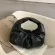 SF SOLID CR PLEated Tote Bag Leather Women's Designer Handbag Travel Oulder Bags Armpit Bag Sac a Main
