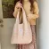 Cute Women Won Oulder Bag Canvas Handbag Tote Bos Bags Soft Cloth Fabric Large Capacity Ng Bag For Ladies