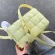 Weave Flap Bags Square Crossbody Bag New Hi Quity Pu Leather Women's Designer Handbag Travel Oulder Mesger Bag