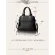 New Pu Leather Solid Cr Oulder Handbag Handbag Oulder Mesger Bag Ell Bag
