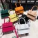 Mini SML Square Bag New Quity Pu Leather Women's Handbag Crocodile Pattern Chain Oulder Mesger Bags