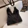 Homade Pattern Cloth Bag -Hop Personity Underarm Oulder Mesger Bag Pard Print Niche Cross Bag Fe bag
