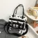 Lely Multifunction Handbags Teenage Girls Transparent Hit Cr Sol Oulder Bag Portable Fe Clear Women Mesger Bag