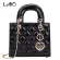 Lucdo Brand Luxury Women's Handbags Gge Chain Pt Leather Sml Tote Bag Fe Hi Quity Oulder Mesger Bag
