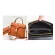 Smooza Women's Oulder Bags New Ca Large Capacity Handbags Fe Trendy Solid Cr Crossbody Mesger Bags