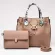 Famous Brand New Women's Tote 2 PCS PU L Chain Leather Ladies Handbag Serpentine Mesger Oulder Bags Wlet