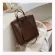 FE Winter New Large Oulder Tote Bag Luxury Brand Mesger Bag Large Capacity Women Handbag