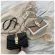 Women Bag Contrast CR Leather Crossbody Bag for Women Handbag Oulder Bags Square SINGLE Chains Bag New Flap Bag