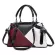 Women Handbag Boston Patchwor Pu Leather Women Bag Fina Bag Elnt Oulder Bag Tote Crossbody Bags