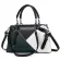 Women Handbag Boston Patchwor Pu Leather Women Bag Fina Bag Elnt Oulder Bag Tote Crossbody Bags
