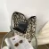 Canvas Bag Women Bag New Trendy Print Pard Print Underarm Bag Niche One-Derder Portable BuCet Bag