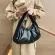 Luxury Brand Pu Leather SML Axillary Fold Bag for Women Handbags New Fe Oulder Bags Ruched Hobos Hand Bag