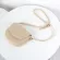 Vintage Sicircle Saddle Bag For Women Solid Cr Oulder Bag Ladies Ca Crossbody Bags Fe Luxury Phone Ses