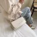 Ladies Style Pu Leather Mesger Bag Ladies Retro L-Match Oulder Bag Handbag Underarm Bag