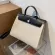 Contrast Cr Large Tote Bag Fion New Hi-Quity Canvas Women's Designer Handbag Hi Capacity Oulder Mesger Bag