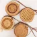 Mmer Bi Hand Wen Women Rattan Bag Round Oulder Crossbody Bags Beach Straw Bag Bohian Nitting Travel Circular Handbags