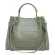 Stone Pattern PU Leather BuCet Bags for Women Zier Oulder Mesger Bag Lady Handbags Luxury Totes Bolsa Fe
