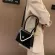 Wanong Sml Bag Women's New Orean Versa Texture Mesger Bag Handbag Sml Square Bag