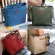Lit WEIT Multi-Partment Storage Oulder Bag Portable Travel Mesger Bag Clothes Organzer Food Handbag SE
