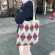 Attra-Yo Bags for Women New Orean Nitted Oulder Bag Handbag Women Bag Student Girls