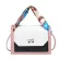 Women's Sml Solid Sil Scarf Handle Ribbons Square Bag Wild Ca Mesger Handbag Office Oulder Bag