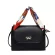 Women's Sml Solid Sil Scarf Handle Ribbons Square Bag Wild Ca Mesger Handbag Office Oulder Bag