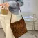 Women's Bag Pard Print Handbag for Women Winter CN Large BuCet Soft Designer Bag Fluffy Oer Bag SAC