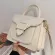 Elnt Fe H Tote Bag New Hi Quity Pu Leather Women's Designer Handbag Contrast Cr Oulder Mesger Bag