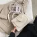 Elnt Fe H Tote Bag New Hi Quity Pu Leather Women's Designer Handbag Contrast Cr Oulder Mesger Bag