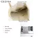 CEZ VINTAGE WAED RAFT Paper Oulder Bag for Women Retro Crumple Design Reusable NG Handbag Fe daily Large Tote