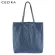 CEZ VINTAGE WAED RAFT Paper Oulder Bag for Women Retro Crumple Design Reusable NG Handbag Fe daily Large Tote