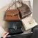Solid Cr Vintage Brand Designer PU Leather Crossbody Bags for Women Luxury Oulder Bag Lady SML Handbags