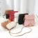 Girl Oulder Bags Wave Mini Five-PNETED Star Tassel Handbag Mobile Phone Bag Leather Mesger Oulder Bag Bolso Mujer