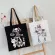 Anime Maiden Gothic Canvas Oer Bags Japanse Style Haruu Large Capacity Women's Bags Classic Handbag Vintage Oulder Bag