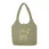 Ladies Large-Capacity L-Match Oulder Bag LAMB Wool Princed Ca Teprament Autumn and Winter New