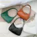 Women Se Pu Leather Handbag Solid Tor Pattern Ca Underarm Bag