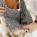 Ladies Large-Capacity L-Match Oulder Bag LAMB Wool Princed Ca Teprament Autumn and Winter New