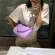 Solid Cr Women Underarm Oulder Bags Nylon Ladies Chain Baguette Handbags Fe Tote SE MESGER BAG