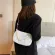 Solid Cr Women Underarm Oulder Bags Nylon Ladies Chain Baguette Handbags Fe Tote SE MESGER BAG