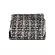 New Women's Grid Cloth Chain Oulder Bag Slo Mesger Crossbody Bag Square Bag Satcheels