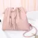 Women Vintage Bucet Bag L Match Tassel Mesger Retro Ladies Oulder Handbag Crossbody Tote Bags