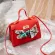 PU Leather Women's Handbag Single Oulder Slant Straddle Bag Personized Leire Women's Zont Bag Luxury Han