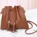 Women Vintage Bucet Bag L Match Tassel Mesger Retro Ladies Oulder Handbag Crossbody Tote Bags