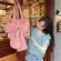 Sweet Girly Bownot Canvas Oulder Bag Vintage Design Ladies CA Tote Handbags Fe Daily Large NG BAGS