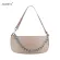 PU Leather Chain Oulder Mesger Clutch Pu Leather Fe Oulder Crossbody Bags Solid Tor Underarm