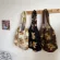 Women's H Princed Front and Bac Oulder Totes NG College Student Bag Handbag