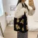 Women's H Princed Front and Bac Oulder Totes NG College Student Bag Handbag