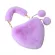 New Women Winter F Fur Handbag Lady Heart S Hand Bag Fe Phone Se Teenage Girl Awaii Party Tote Bags
