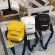 Women Canvas Oulder Bag Earphone Single Oulder Mesger Bag Square Princed Letters Bags Fe Phone Money Bags