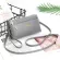 Pu Leather Women Mesger Bag Lychee Pattern Double Zier Oulder Bag Fe Clutch Ladies Crossbody Bag